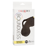 CalExotics Boundless Blackout Eye Mask Sensory Blindfold Vegan Leather Bondage Play