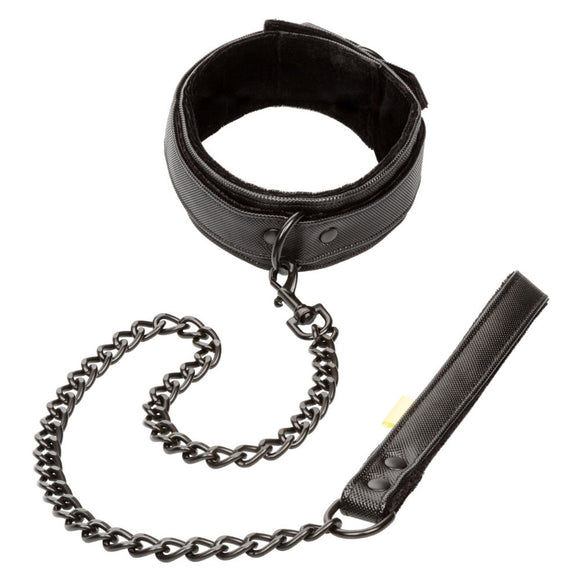 CalExotics Boundless Collar & Leash Fetish Play Detachable Chain Lead Restraint