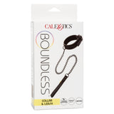 CalExotics Boundless Collar & Leash Fetish Play Detachable Chain Lead Restraint