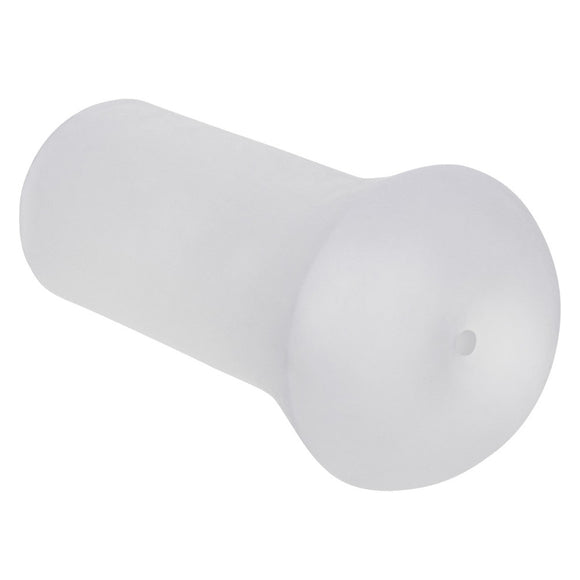 CalExotics Boundless Stroker Frost Clear Pocket Masturbation Sleeve Fun Sex Toy
