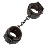 Boundless Wrist Cuffs Vegan Leather Adjustable Buckle Plush Padded Kinky Bondage