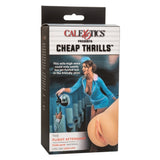 CalExotics Cheap Thrills The Flight Attendant Realistic Pussy Stroker Vagina Lips Masturbator Sex Toy