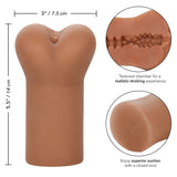 Calexotics Cheap Thrills Mechanic Tight Ass Stroker Realistic Tan Skin Anal Masturbator Sex Toy