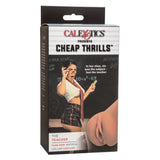 Calexotics Cheap Thrills The Teacher Realistic Pussy Stroker Tan Skin Vagina Masturbator Sex Toy