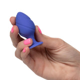 Calexotics Cheeky Purple Duo Butt Plug 2 Size Set Anal Training Suction Cup Cute Sex Toy Kit