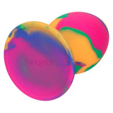 CalExotics Cheeky Tie Dye Large Size Butt Plug Groovy Multicolour Silicone Anal Play Probe Sex Toy