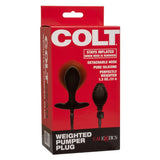 Calexotics Colt Weighted Pumper Inflatable Butt Plug Detachable Anal Balloon Stretch Gape Sex Toy