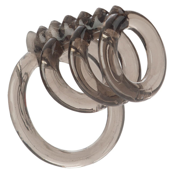 Dr Joel Support Master Triple Smooth Cock Ring Testicle Cage Erection Enhancer