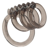 Dr Joel Support Master Triple Smooth Cock Ring Testicle Cage Erection Enhancer