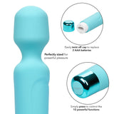 CalExotics Eden Wand Mini Massager Waterproof 10 Speed Power Vibrator Chic Sex Love Toy