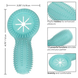 CalExotics Elite 12X Cock Ring Erection Enhancer Rechargeable Vibrating Penis Clitoral Teaser Couples Sex Toy