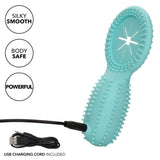 CalExotics Elite 12X Cock Ring Erection Enhancer Rechargeable Vibrating Penis Clitoral Teaser Couples Sex Toy