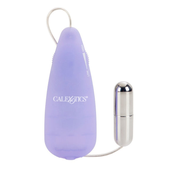 CalExotics First Time Silver Teaser Vibrating Bullet Discreet Clitoral Stimulator Sex Toy
