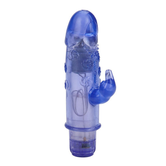 Calexotics First Time Bunny Teaser Beginners Purple Rabbit Vibrator Starter Massager Sex Toy