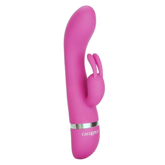 CalExotics Foreplay Frenzy Bunny Vibrator Pink Waterproof Rampant Rabbit Clitoral G-Spot Massager Sex Toy