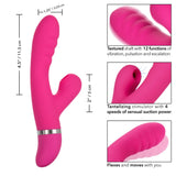 CalExotics Foreplay Frenzy Pucker Vibrator Clitoral Suction Rampant Rabbit Fun Massager Sex Toy