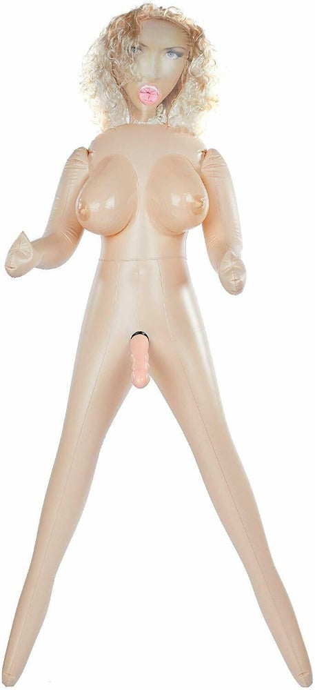 Calexotics Gia Darling Transsexual Inflatable Love Doll Realistic Blow Up Blonde 7