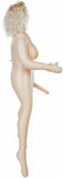 Calexotics Gia Darling Transsexual Inflatable Love Doll Realistic Blow Up Blonde 7" Penis