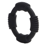 Calexotics Hercules Silicone Cock Ring Penis Erection Band Ribbed Orgasm Enhancer