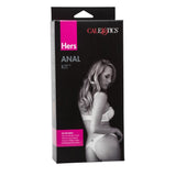 Calexotics Hers Anal Kit Purple Butt Plug Vibrating Power Bullet Probe Beads Erotic Play Set