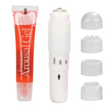 CalExotics Hers Clit Kit Womens Clitoral Massager Egg Vibrator Tongue Sleeve Stimulation Sex Toy Set