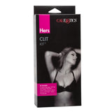 CalExotics Hers Clit Kit Womens Clitoral Massager Egg Vibrator Tongue Sleeve Stimulation Sex Toy Set