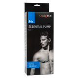 CalExotics His Essential Penis Pump Kit Mens Erection Pleasure Erotic Play Set Orgasm Anal Probe Cock Rings Sex Toys