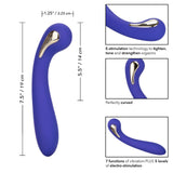 CalExotics Impulse Intimate E-Stimulation Petite G Wand Massager Kegel G-Spot Vibrator Sex Toy