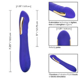CalExotics Purple Impulse Intimate E-Stimulation Petite Wand Massager Kegel Electro Pulse Vibrator Sex Toy