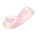 CalExotics Inspire Flickering Intimate Arouser Clitoral Hummer Pastel Pink Massage Tongue Vibrator Sex Toy