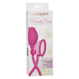 CalExotics Intimate Mini Silicone Clitoral Pump Pink Swollen Pussy Air Suction Cup Sex Toy