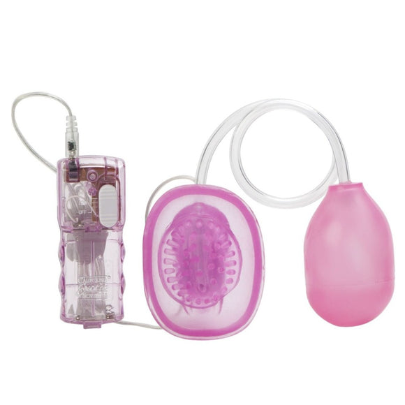 CalExotics Intimate Vibrating Pussy Pump Sucker Vagina Tickler Clitoral Stimulator Foreplay Sex Toy