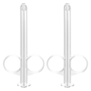 CalExotics Lube Tube Lubricant Dispenser Set Launcher Anal Syringe Shooter Injection Pair