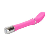 Calexotics Lulu Satin Scoop Pink Vibrator Clitoral Massager Waterproof Travel Sex Toy