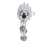 CalExotics Maximus Enhancement Vibrating Dual Cock Ring 10 Stroker Bead Penis Erection Band