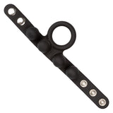 Calexotics Medium Weighted Cock Ring Ball Stretcher Testicle Scrotum Black Penis Bondage Strap
