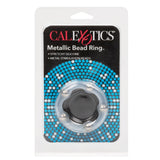 CalExotics Metallic Bead Silicone Cock Ring Extra Penis Stimulation Erection Enhancer