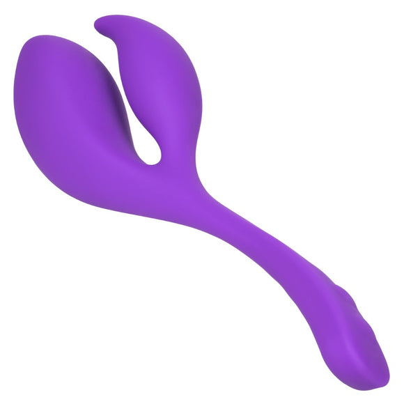 Calexotics Mini Marvels Marvelous Climaxer Vibrator Purple Silicone Massager USB Sex Toy