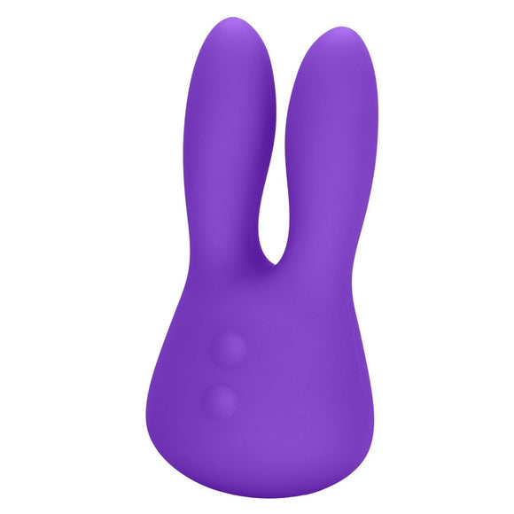 CalExotics Mini Marvels Marvelous Bunny Clitoral Vibrator Purple Rabbit Cute Travel USB Sex Toy