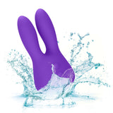 CalExotics Mini Marvels Marvelous Bunny Clitoral Vibrator Purple Rabbit Cute Travel USB Sex Toy