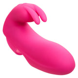 Calexotics Mini Marvels Marvelous Pleaser Rabbit Finger Vibrator Pink Silicone Fun USB Sex Toy