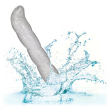 Calexotics Naughty Screwnicorn Majestic Unicorn Horn G-Spot Vibrator Silver Glitter Sex Toy