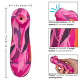 CalExotics Naughty Bits Suck Buddy Playful Clitoral Mini Massager USB Suction Vibrator Sex Toy