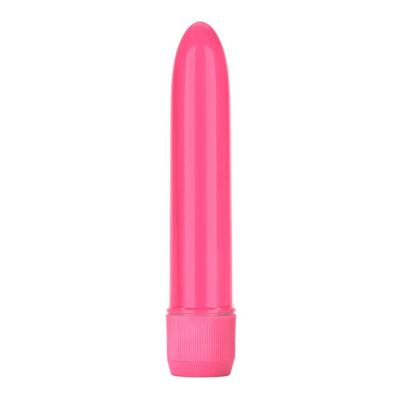 CalExotics Neon Pink Classic Mini Vibrator Twist Dial Multi Speed Pocket Size Vibe Sex Toy