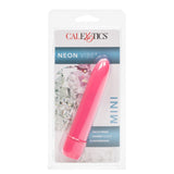 CalExotics Neon Pink Classic Mini Vibrator Twist Dial Multi Speed Pocket Size Vibe Sex Toy