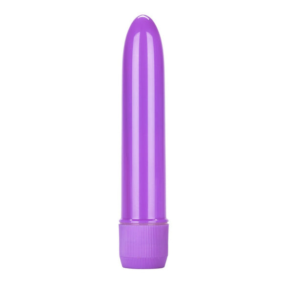 CalExotics Neon Purple Classic Mini Vibrator Twist Dial Multi Speed Pocket Size Vibe Sex Toy