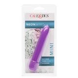 CalExotics Neon Purple Classic Mini Vibrator Twist Dial Multi Speed Pocket Size Vibe Sex Toy