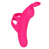 CalExotics Neon Vibes The Flirty Finger Teaser Vibe Pink Bunny Rabbit Masturbation Vibrator USB Rechargeable Sex Toy