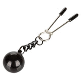 CalExotics Nipple Grips Weighted Tweezer Adjustable Nipple Clamps Bondage BDSM Play