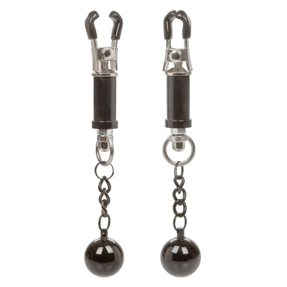 Calexotics Nipple Grips Swing Weighted Twist Nipple Clamps Adjustable Pinch Fetish Play BDSM